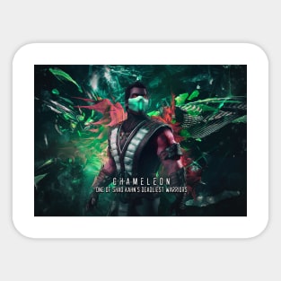 MK Chameleon Ninja Sticker